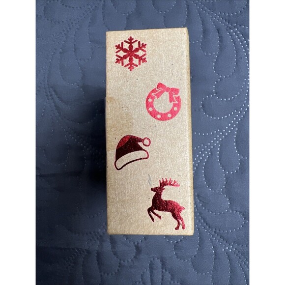 SMILEY FACE Happy Face Earrings Christmas HOLIDAY Pierced SANTA HAT Chic Gifting - Picture 7 of 8